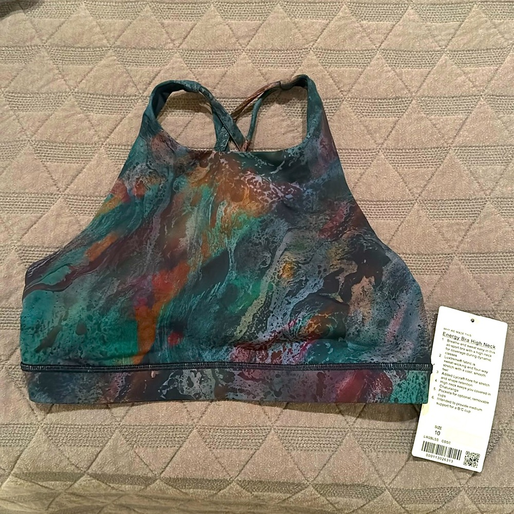 Lululemon High Neck Sports Bra - NWT